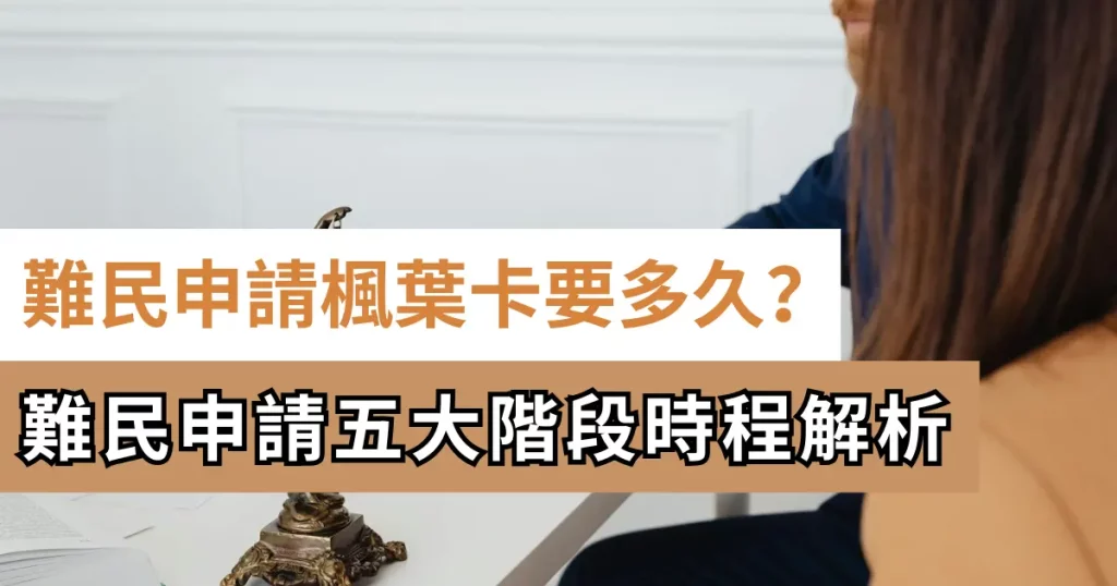 難民申請五大階段時程解析
